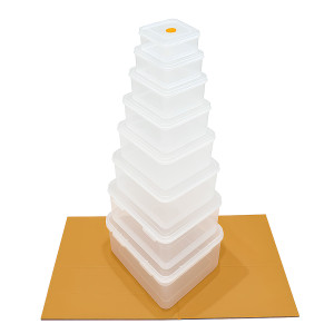 Large Set Nested Storage Containers