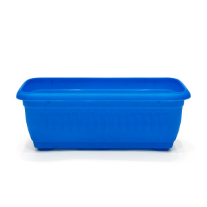 Vibrant Blue Window Box Planter